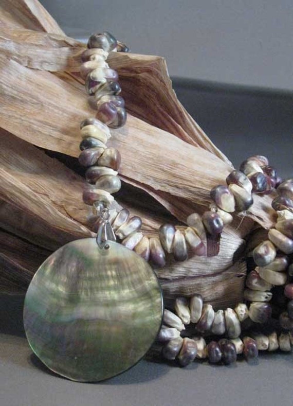 Items similar to Indian Corn Necklace Native American Made Natural Corn