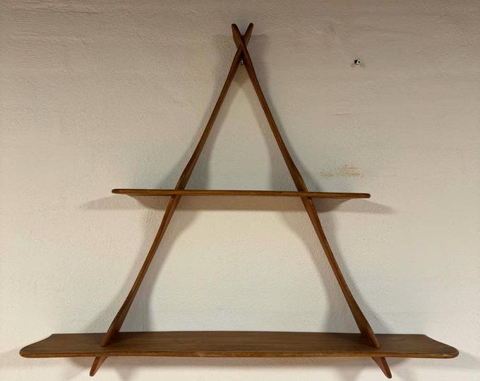 Peder Moos “The A Shelf” in Teak, Denmark, 1950s