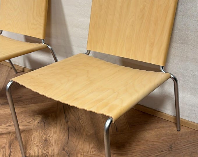 Rare Pair of Peter Karpf Prototype Chairs – Denmark, c. late 1960s