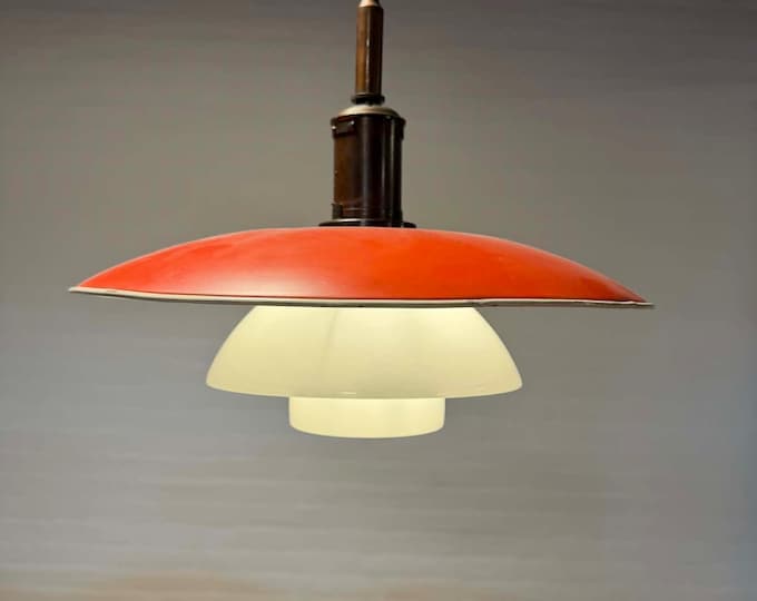 Poul Henningsen PH 4.5/4 Pendant Lamp, Patented, Denmark, 1930s