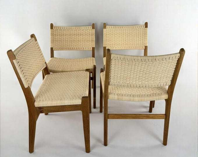 Hans J. Wegner CH31 dining chairs