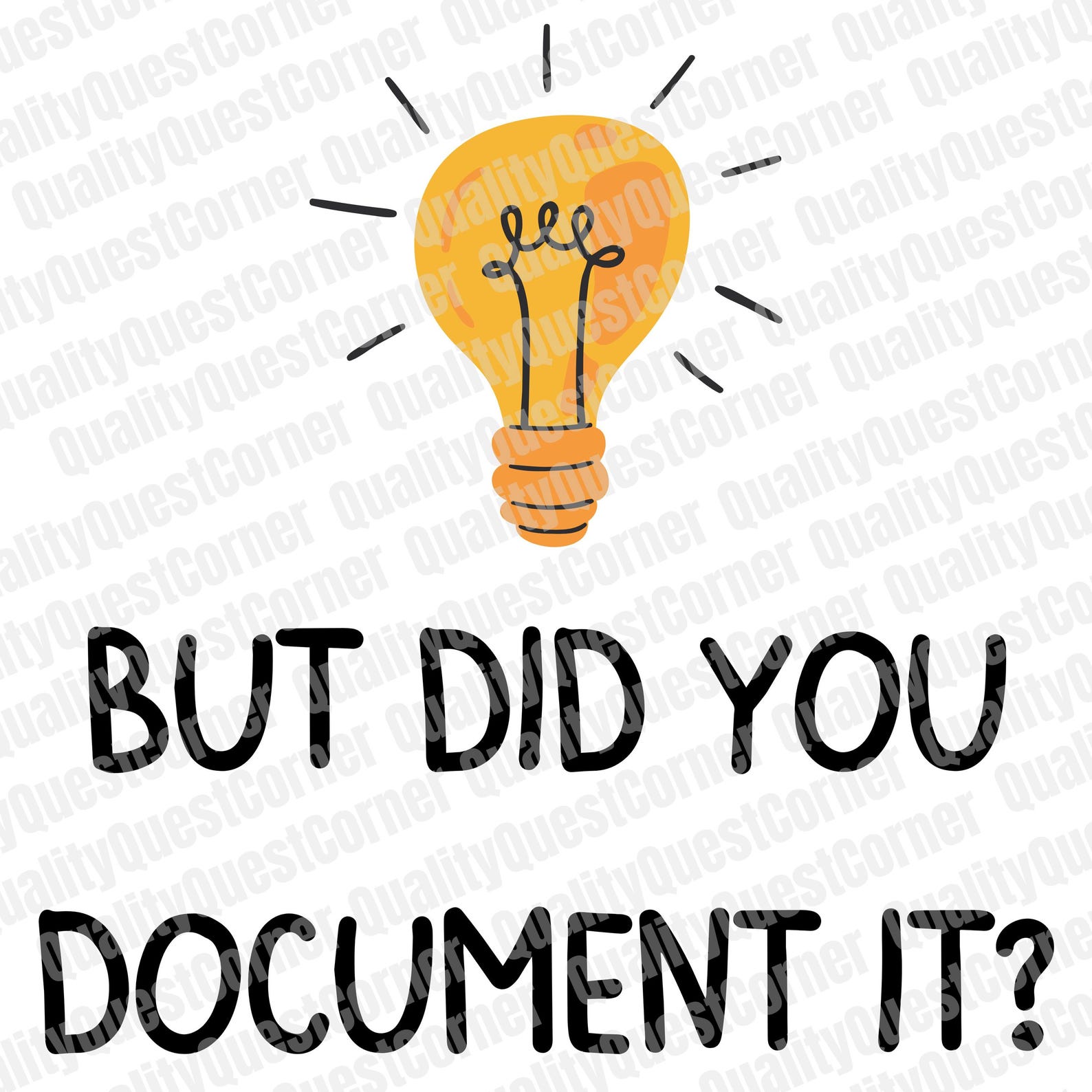 But Did You Document It? - Digital Download | Printable Sticker Design ...