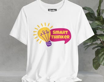 Smart Thinker T-Shirt - Wear Your Genius with Confidence