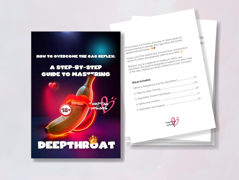 Overcome Gag Reflex Guide – Deepthroat Training Step-by-step, Deep