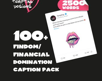 Findom Domination Captions PPV Messages OnlyFans Femdom Paypig Content Scripts Bundle PDF