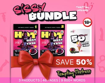 Sissy Tasks Bundle | Guide for Sissies, Sissy Training, Sissygasm, Findom &  Femdom Ideas, Dominant Feminization Humiliation - Etsy