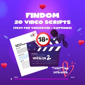 フィンドムビデオスクリプトバンドルボイスオーバーフィンドムフェムドムフィンドムOnlyFansコンテンツガイドPDF