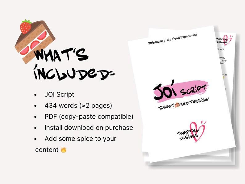 Gfe Script Onlyfans JOI Script | Adult Jerk off Instruction, Femdom Humiliation ...