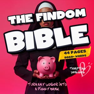 Findom Bible for Dommes | Scripts, Tactics, Contracts, Seduction & Money-Making Strategies | Digital Guide for Financial Domination