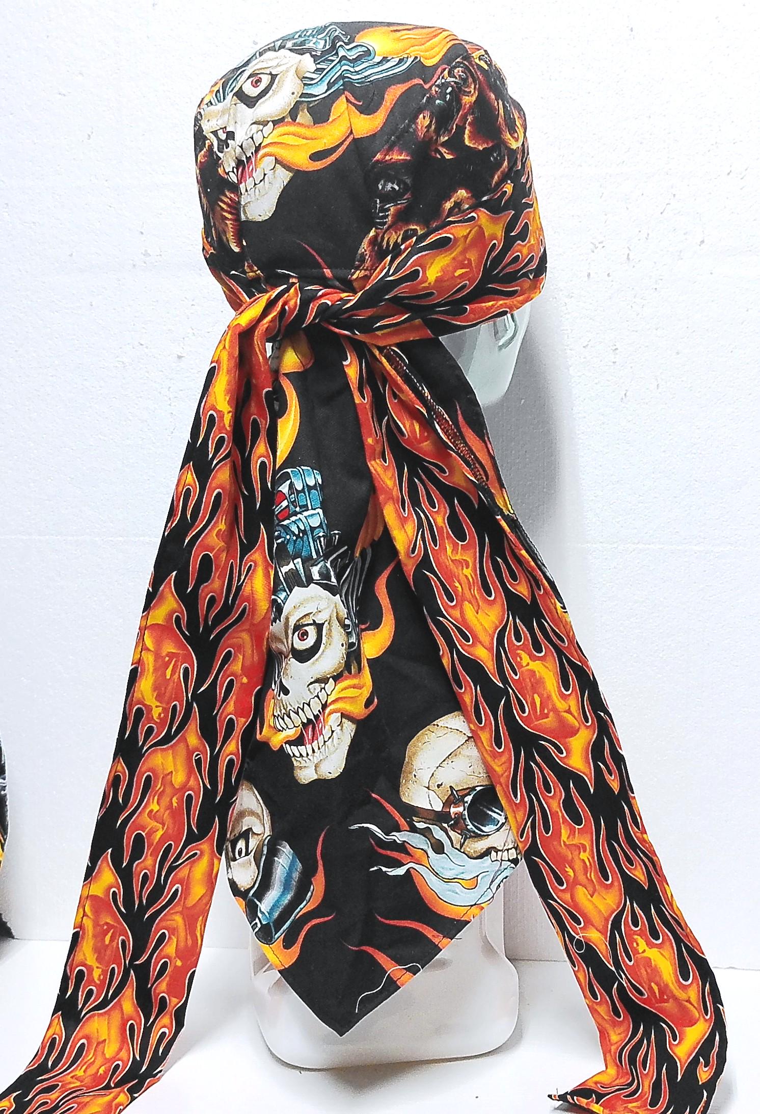 桃太郎  Grim Reaper バンダナ スカル柄 USA製 Grim Reaper Bandana - Etsy