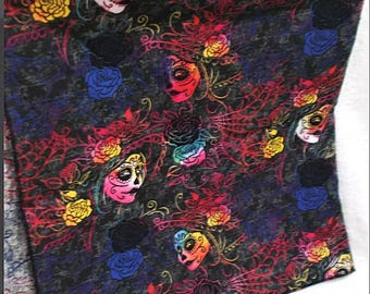 SUGAR SKULLS Full 24'' COTTON Bandana