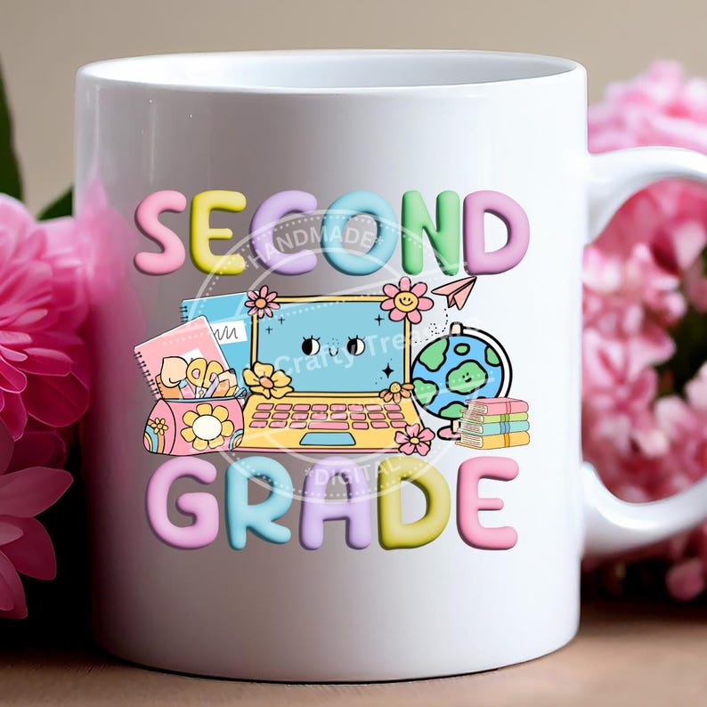 Cute Back to School PNG Bundle, First Day of School Images, School Png ...