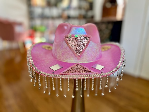Sample Sale -- Chappell Roan Cowboy Hat -- the Supernova - Etsy display picture 1