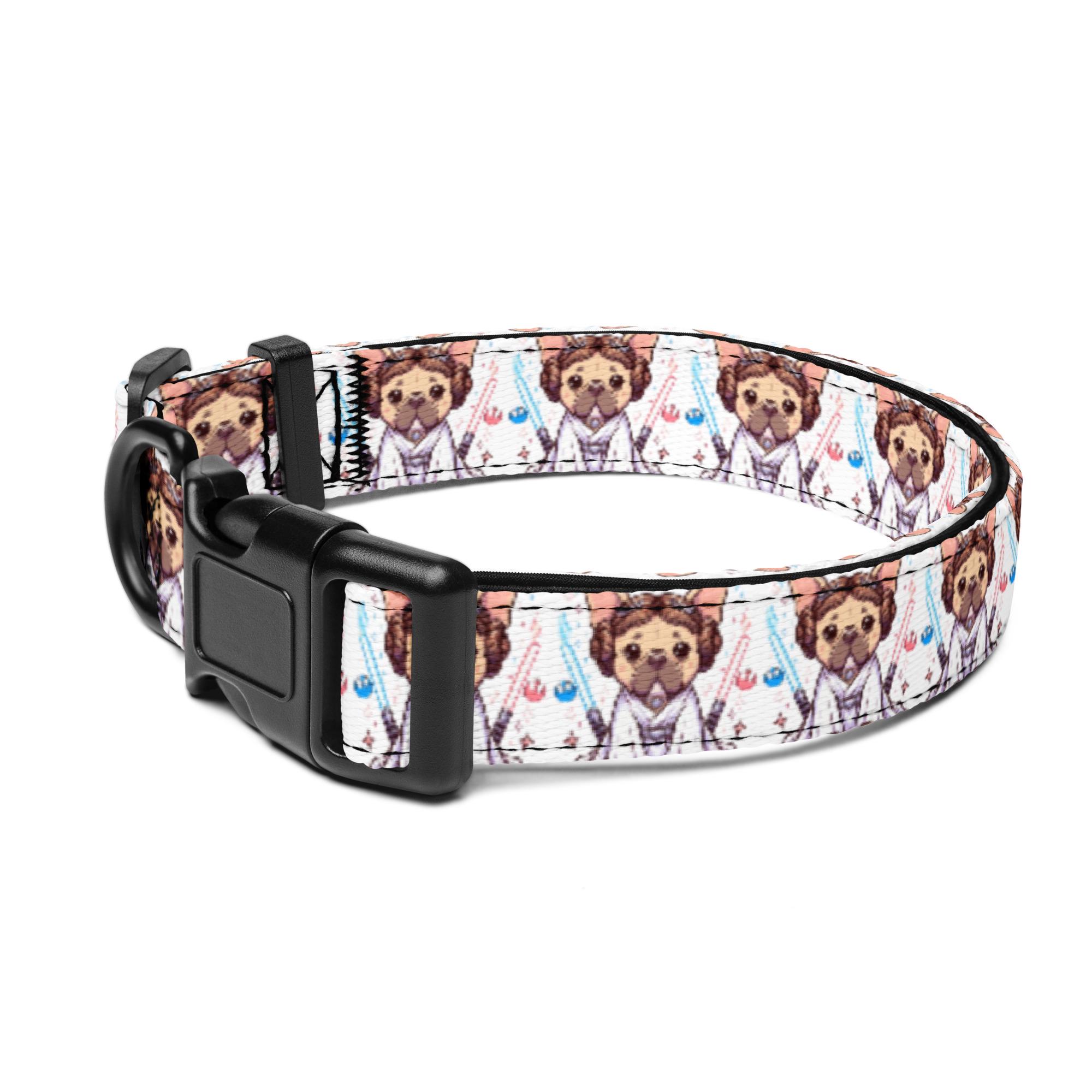 Princess leia dog collar deals