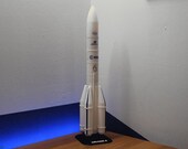 Modellino Falcon 9 Space X mini satellite stand GRATUITO, Scala 1:96