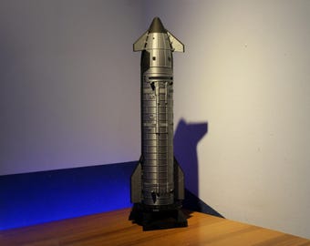 Starship model (SpaceX) - 1:144 Scale (36.2 cm)