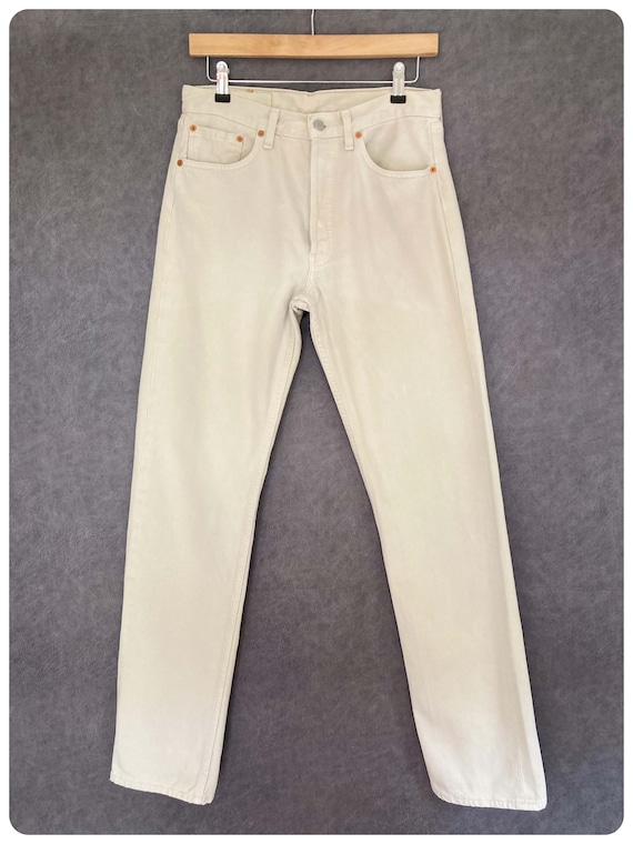 激安公式店 Vintage Levi's 501XX Mens 38x32 Brown 100% Cotton Tan