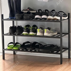 Multi Tier Bmaboo Shoe Rack | Entryway Show Rack | Shoe Storage Rack | Shoe Holder | Housewarming Gift | Shoe Organizer | Home Decor