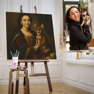Retrato en lienzo personalizado: múltiples estilos artísticos a partir de tu foto