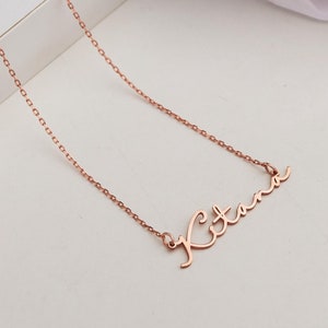 Family Name Necklace with Multiple Names, Dainty Gold Personalized Jewelry, Multi Name Family Necklace, Unique Christmas Gift for Mom