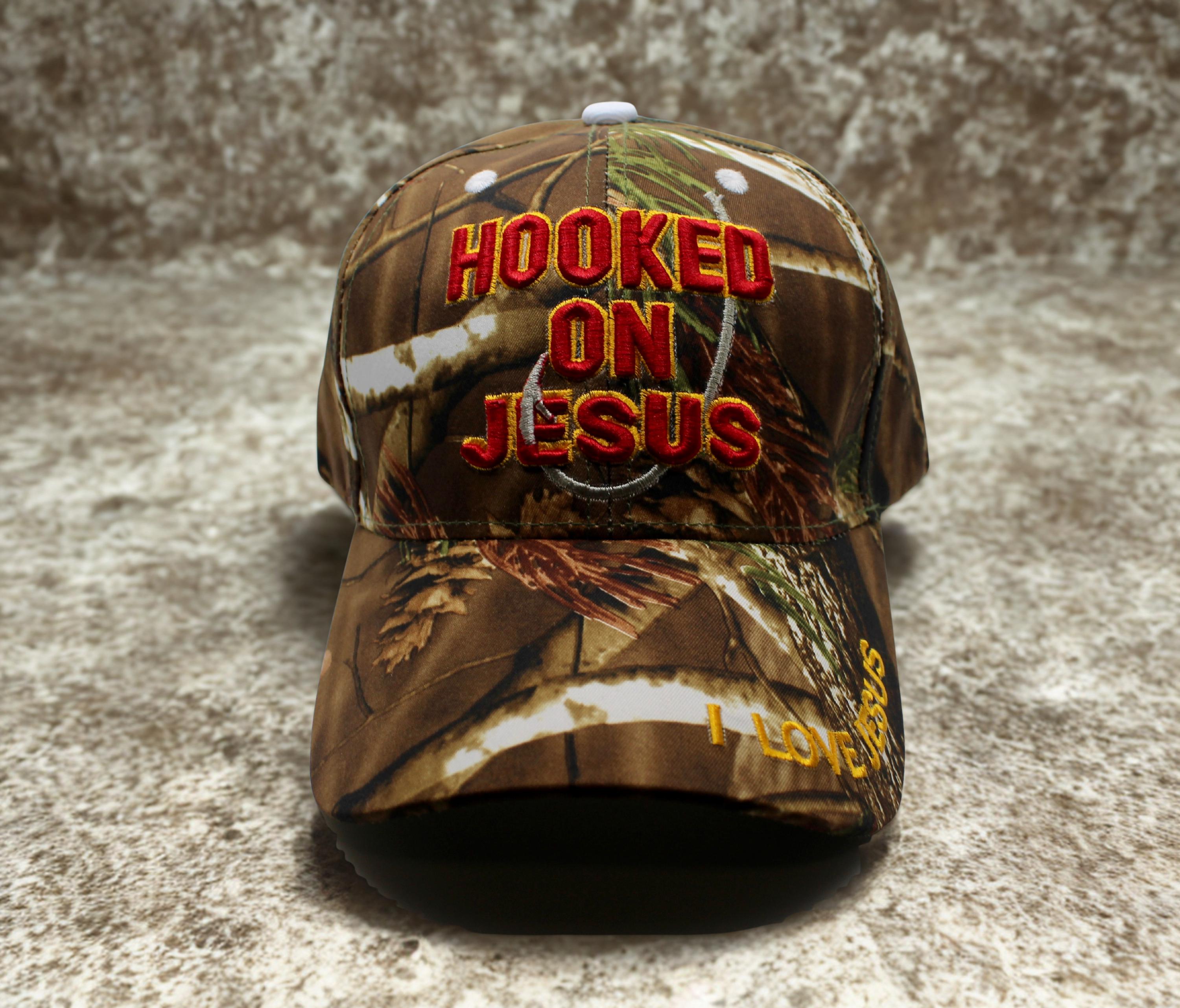 Hooked on Jesus Hat - Etsy