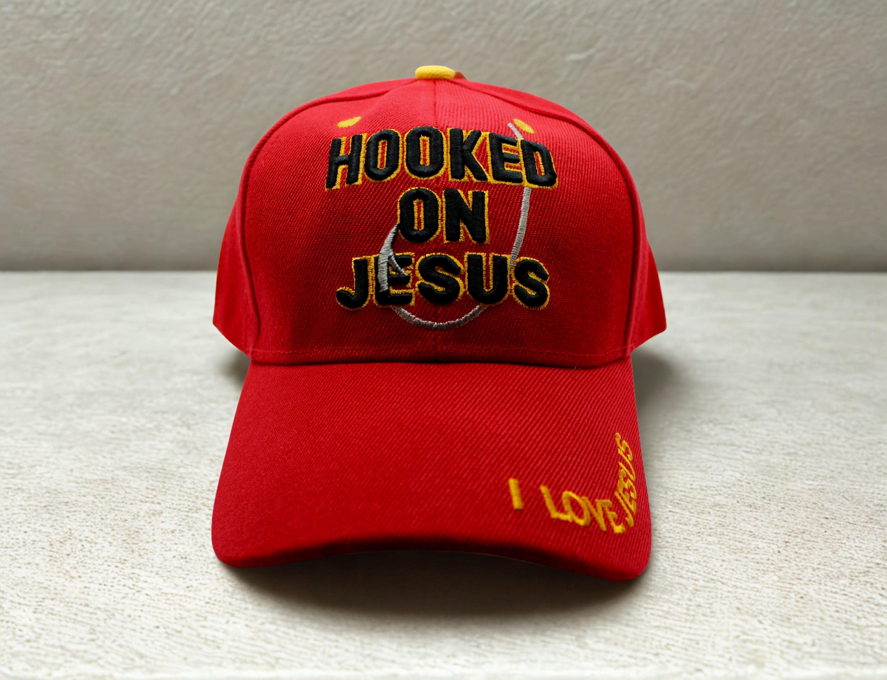 Hooked on Jesus Hat - Etsy