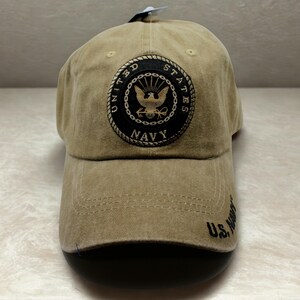Navy Hat – Premium US Navy Logo Hat– Embroidered Navy Trucker Hat – Dad Hat. Adjustable Unisex Cap. USN Hat. Navy Brown Hat. US Navy Hat