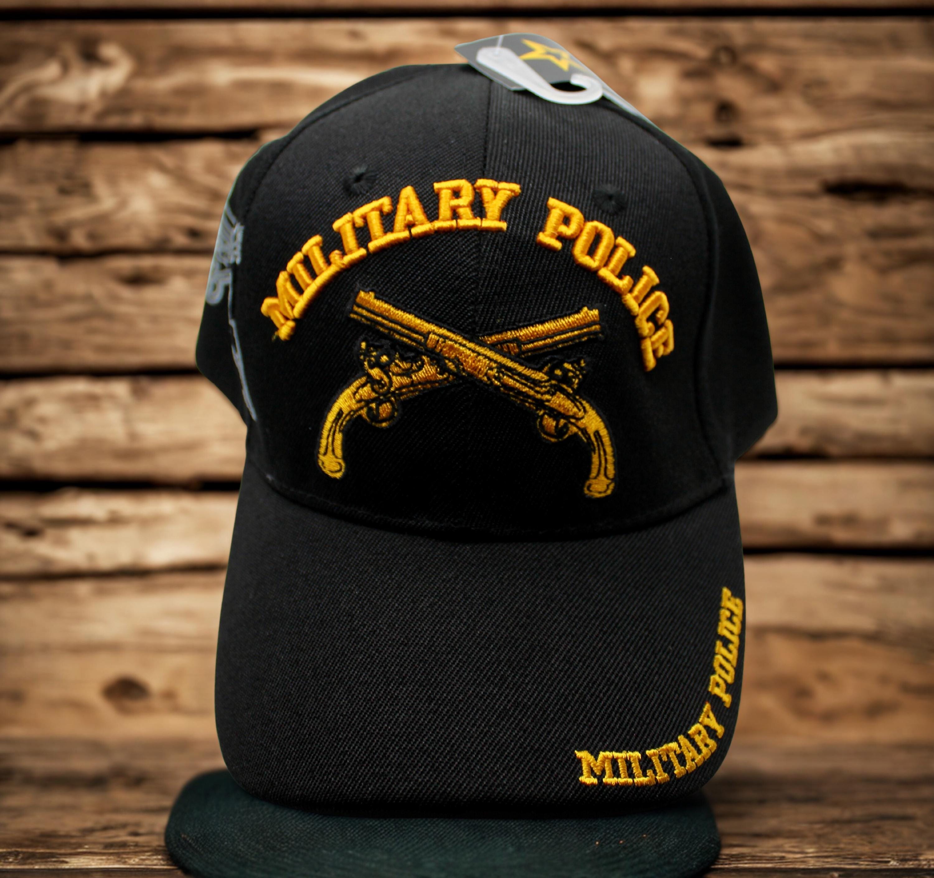 Us Army Veteran Hats For Men Baseball Cap Military Police Insignia B Embroidery Dad Hats For 923893-794908