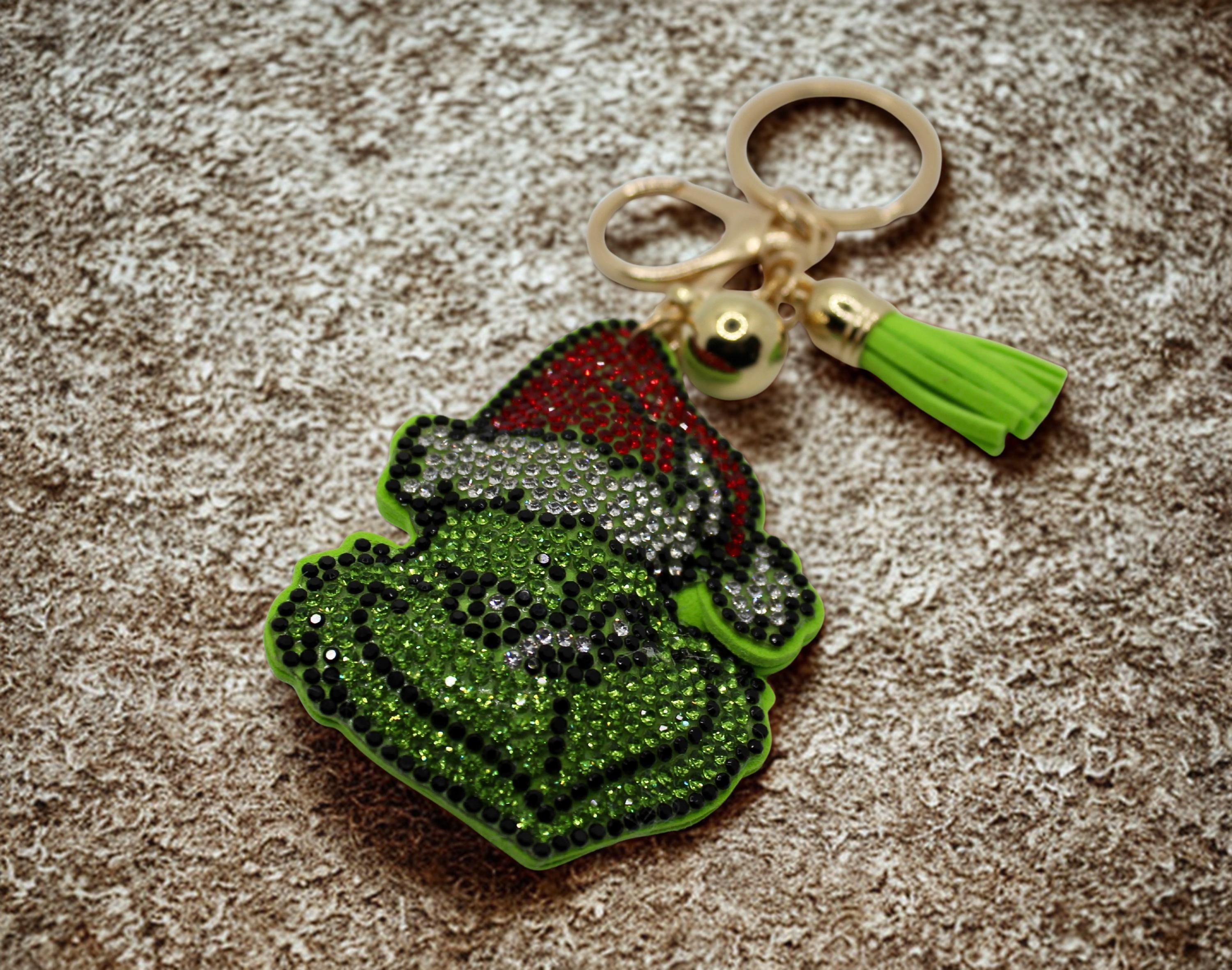 Grinch Bag Charm