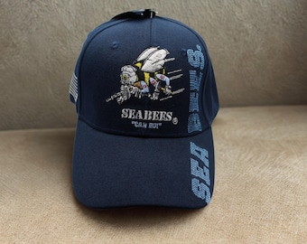 Made In USA U.S. Navy Seabees Baseball Cap - Foto 4