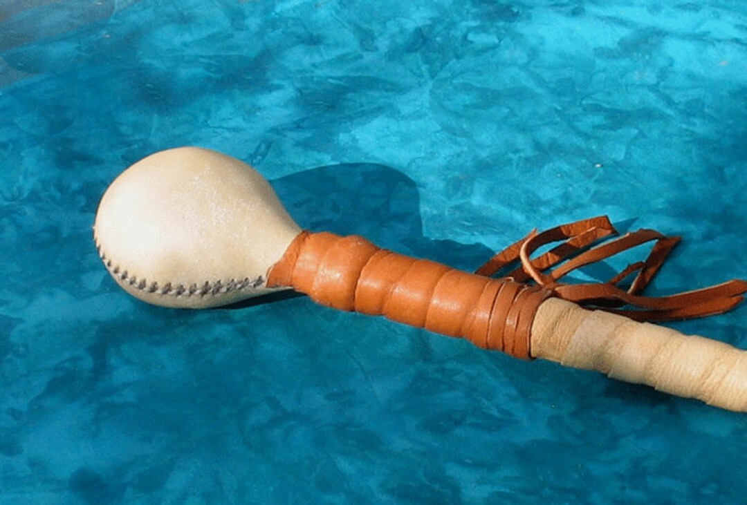Buck Skin Rattle Rattle Shamanic Rawhide With Buckskin Spiral Over Maple Wood Handle - Etsy