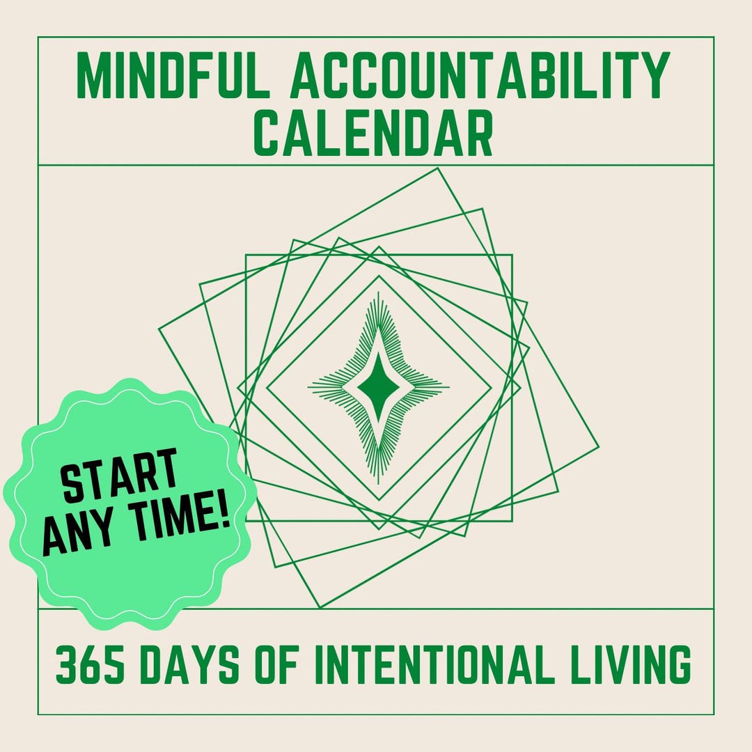 365 Day Mindfulness Desk Calendar Etsy