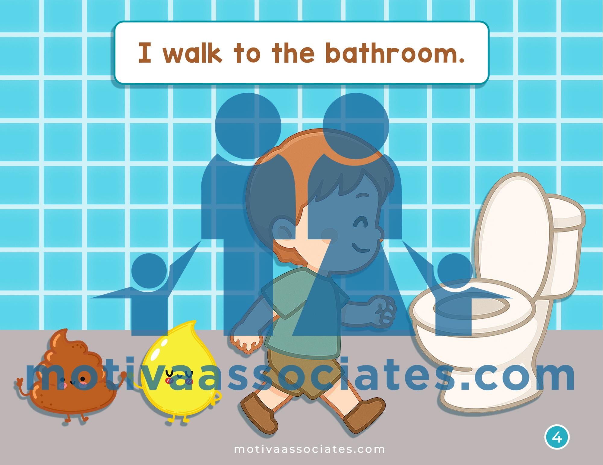 Potty Training Social Story | I Use the Toilet | Visual Story for Kids ...