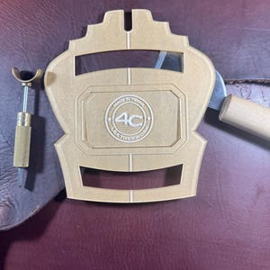 Firefighter Helmet Shield Acrylic Template