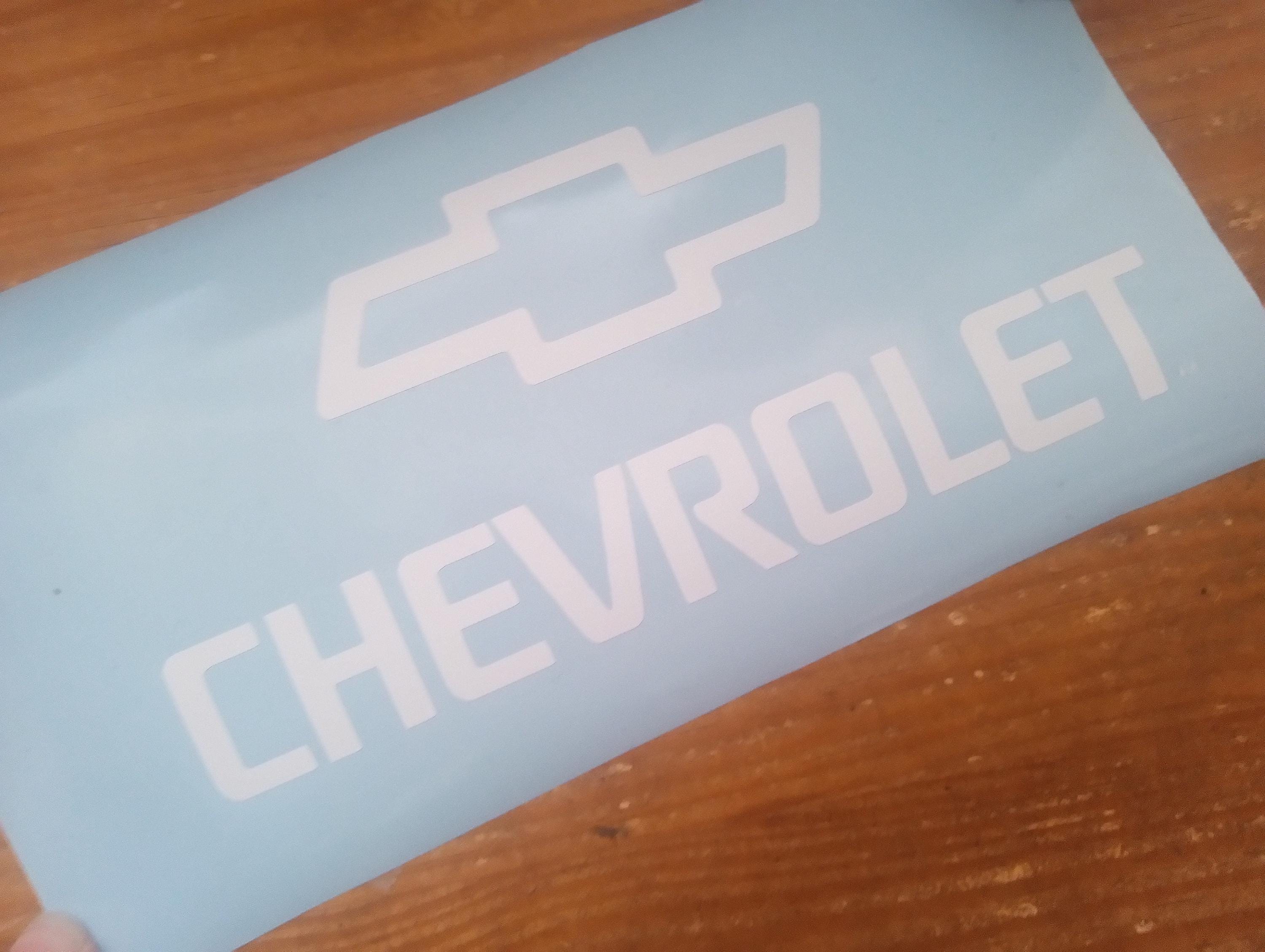 Chevrolet Logo Sticker Vinyl Car Decal - Etsy