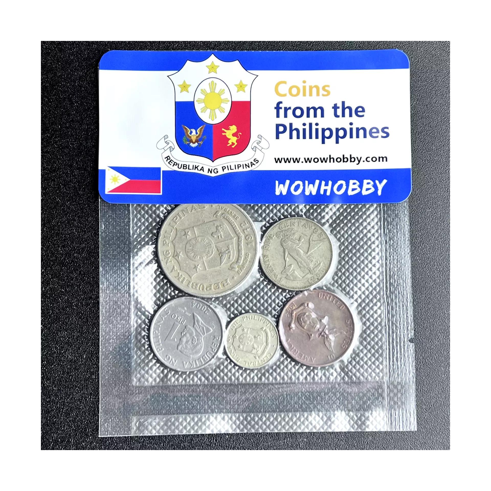 フィリピン 5枚のランダムコイン - Etsy 日本