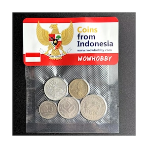 Indonesia 5 Random Coins