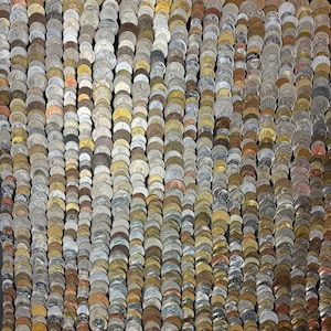 50-1500 Different World Coins – Mixed in One Bag (No Repeats)