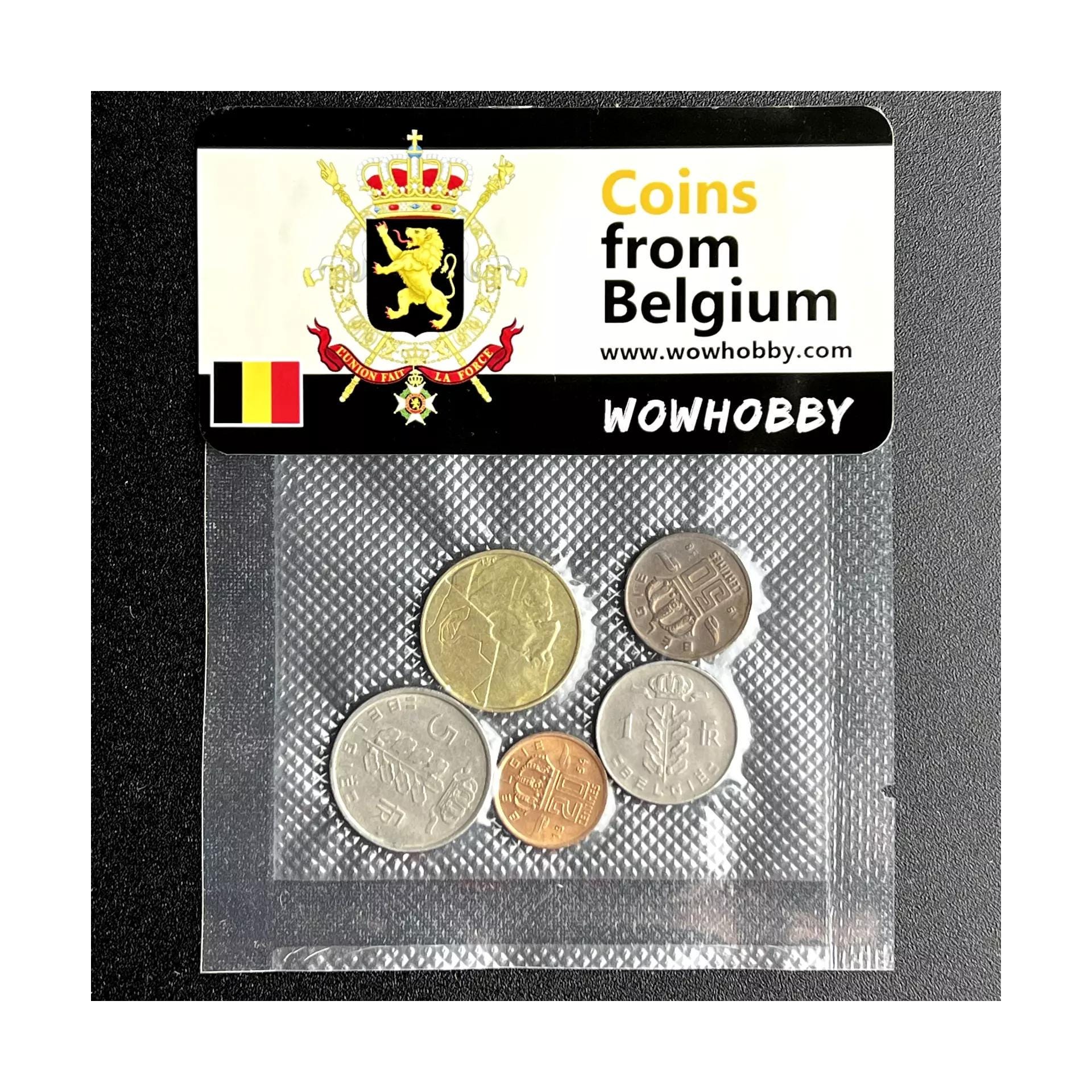 Belgium 5 Random Coins