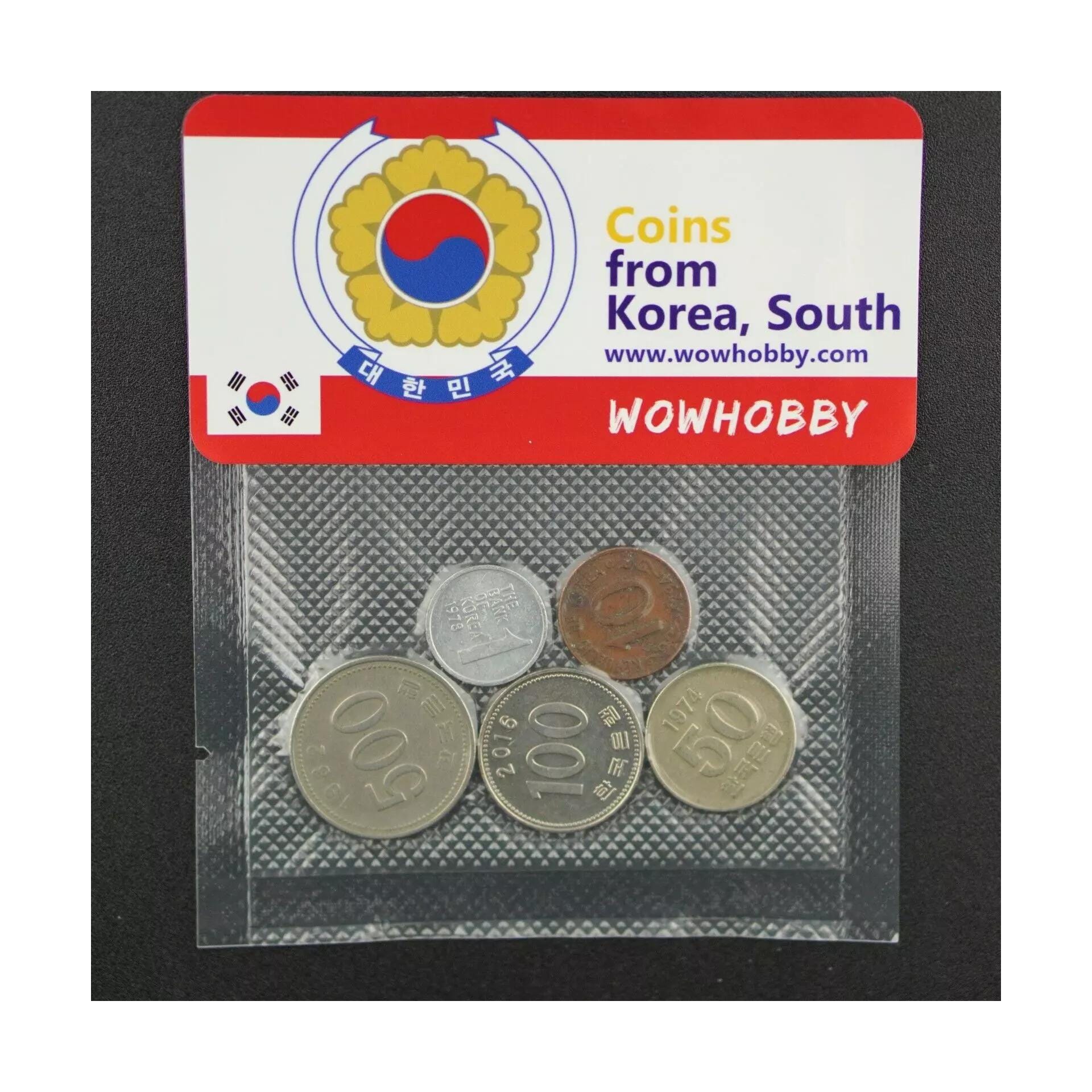 Korea, South 5 Random Coins - Etsy UK