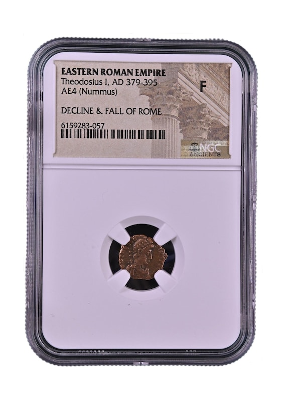 西暦379年-395年古代ローマ帝国 東ローマ帝国 テオドシウス1世