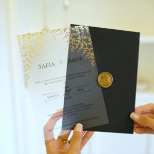 Faire part mariage