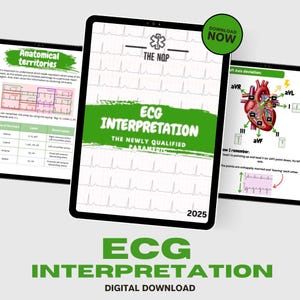 ECG interpretation - Digital download for student paramedics, paramedics, nurses and prehospital staff