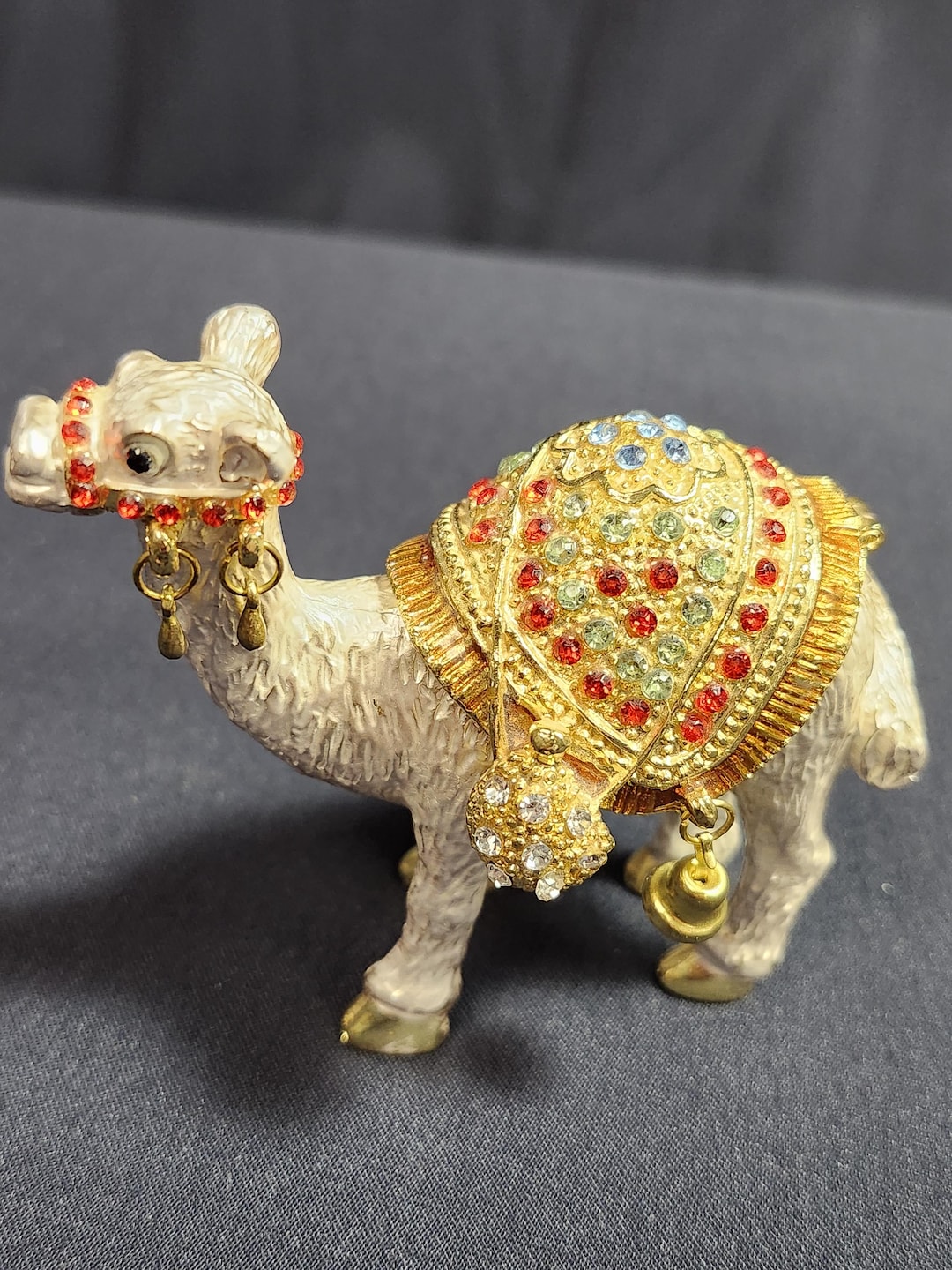 Enameled Camel Trinket Box - Etsy