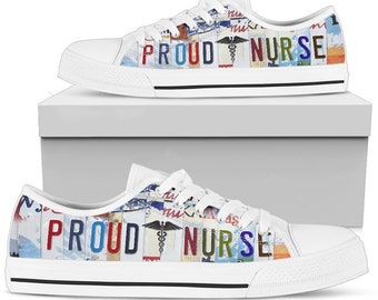 proud nurse sneakers