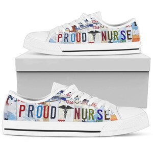 proud nurse sneakers