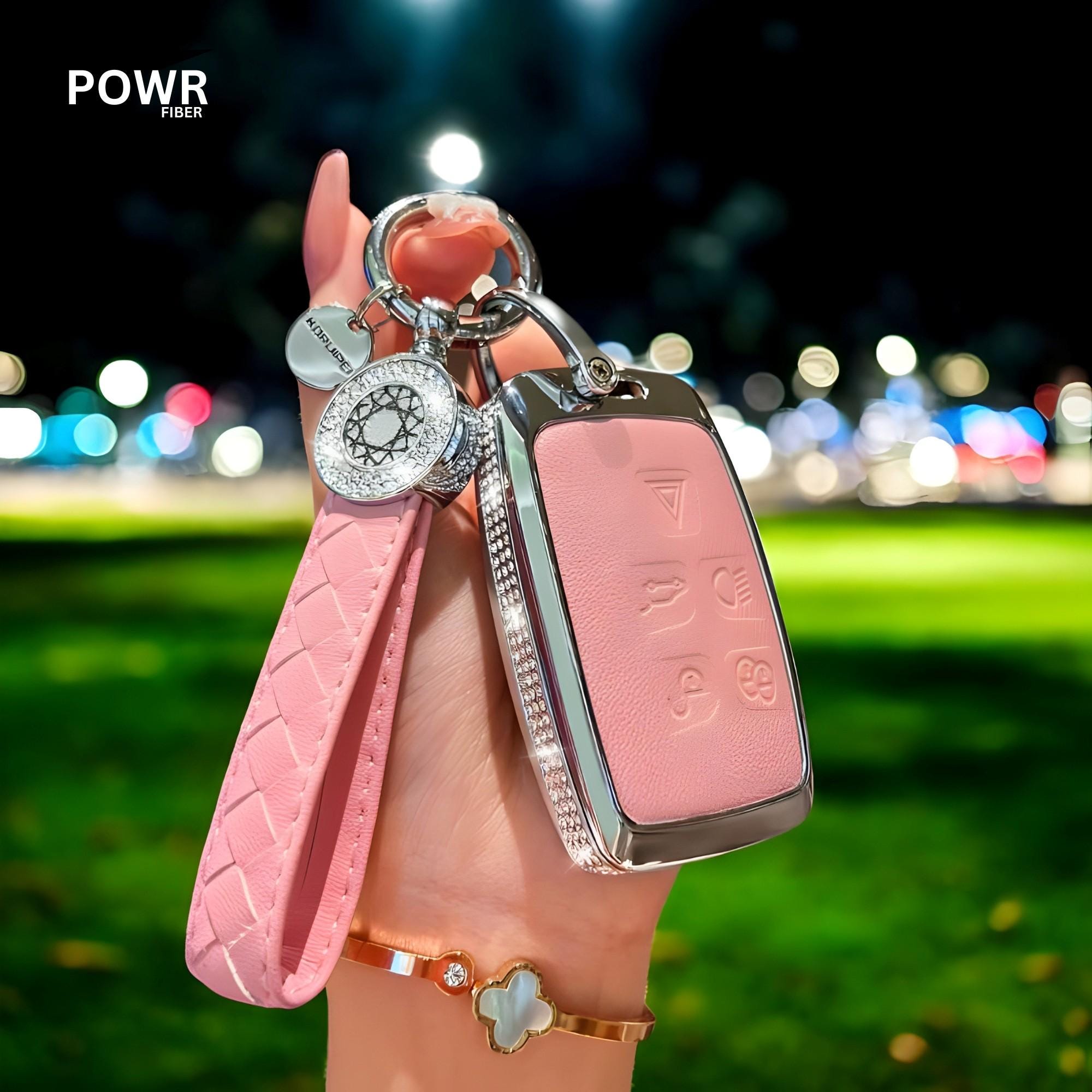 希少】ロールスロイス 皮キーホルダー 2個セット【⑫086m】 希少