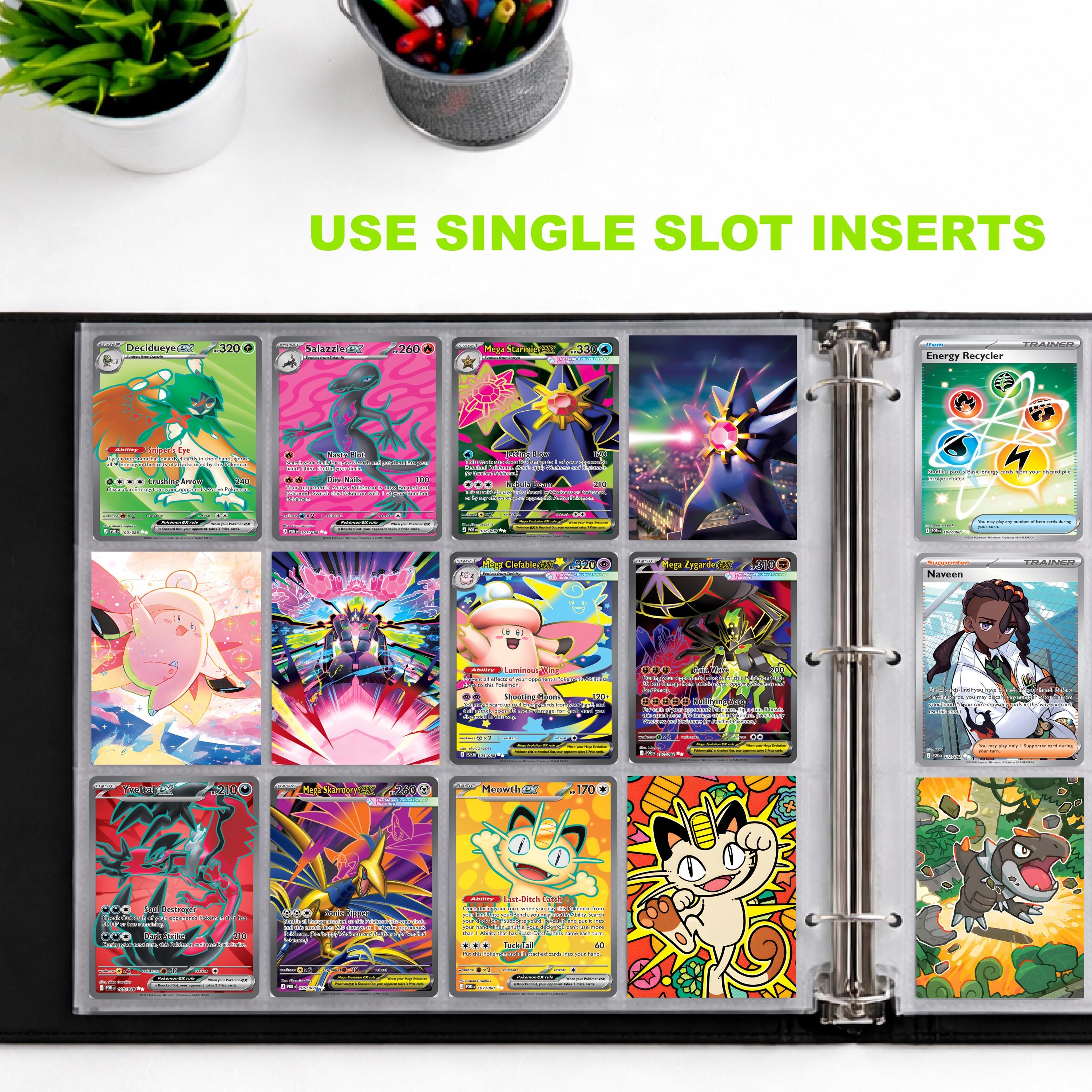 Pokemon Perfect Order Binder Filler Inserts Printable | Set Art Inserts ...