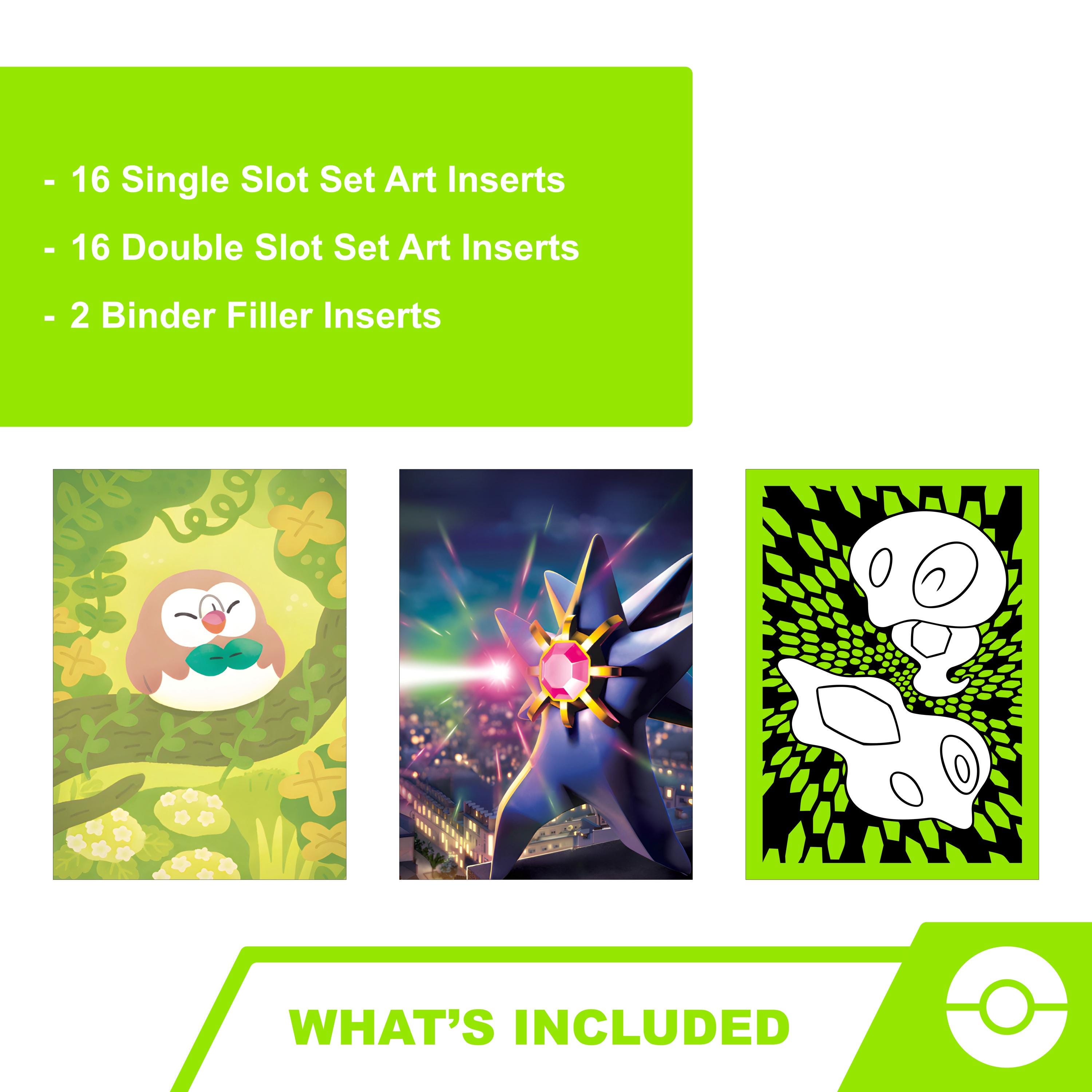 Pokemon Perfect Order Binder Filler Inserts Printable | Set Art Inserts ...