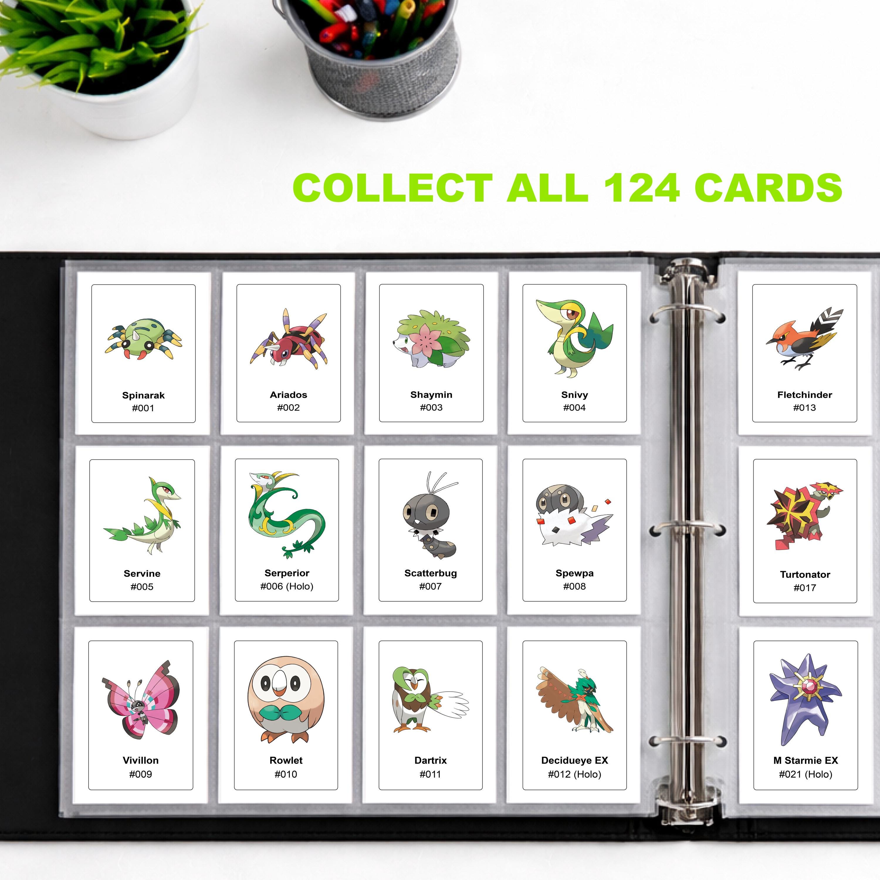 Pokemon Perfect Order Checklist.pdf Pokemon Perfect Order Binder Pages Printable | Card Checklist PDF ...